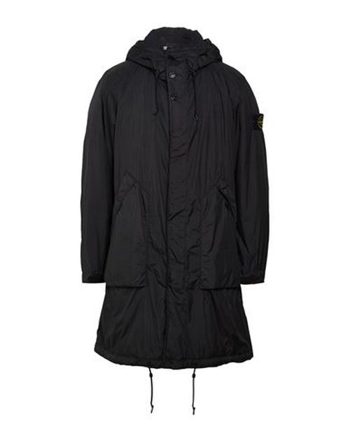 Man Puffer Black Size L Polyamide, Polyurethane resin