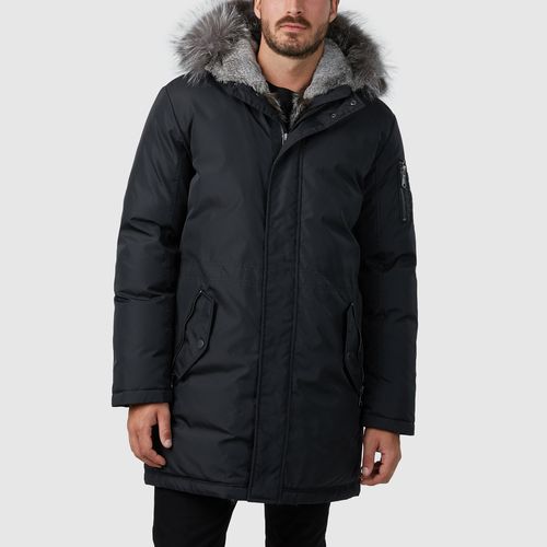 Men's Mick Luxury Parka with Rabb it Lined Split Hood