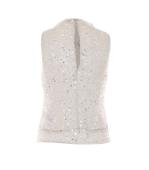 Top White Polyamide - Women