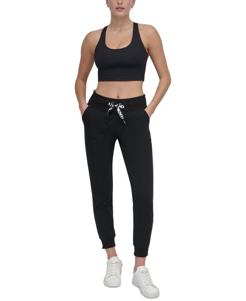 Sport Women's Logo-Drawstring High-Rise Joggers - Black