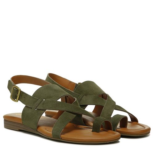 Women's Gia Sandals (Olive Green Suede)