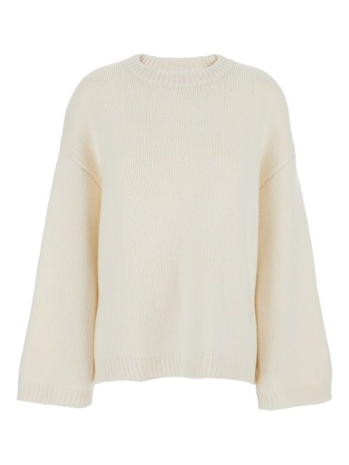 Soft Goat cashmere sweater - Neutrals