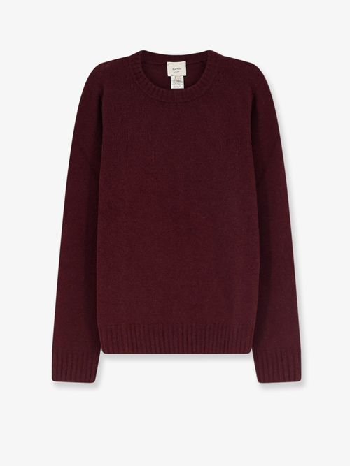 Merino-Cashmere Blend Sweater — Purple