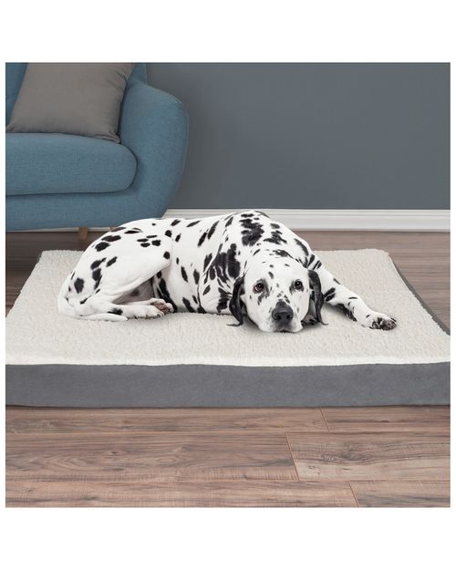 Petmaker Orthopedic Sherpa Top Pet Bed