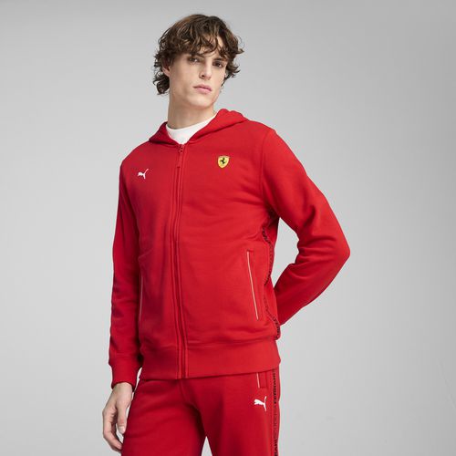 PUMA Scuderia Ferrari Men's Sweat Jacket in Red