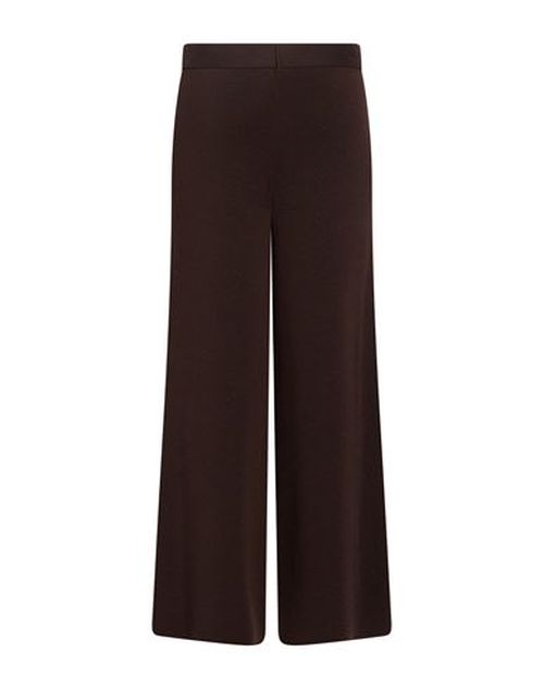 Woman Pants Dark brown Size XL Virgin Wool
