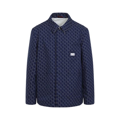 GG Logo Cotton Overshirt