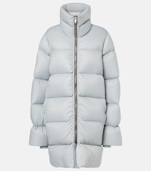 Turtle oversized down jacket