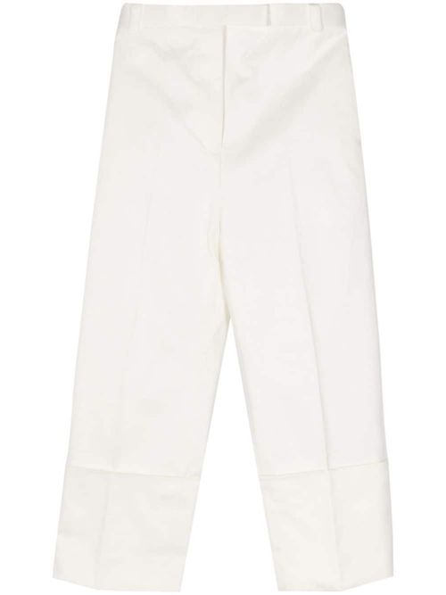 Off White Pressed-crease Tapered Trousers