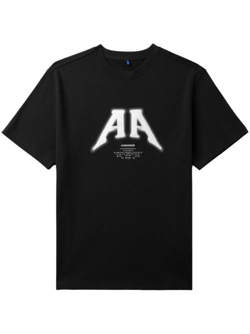 Logo-print T-shirt - Black