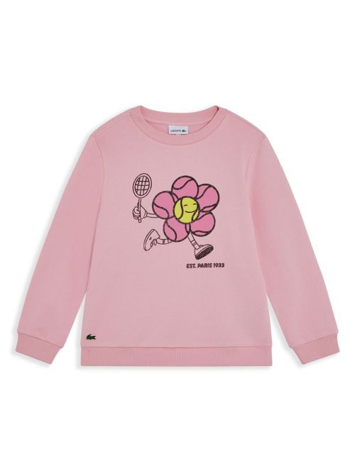 Graphic-print sweatshirt - Pink