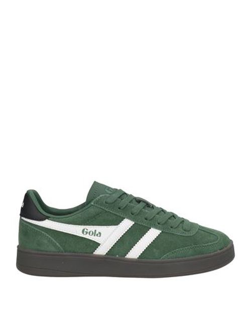 Gola Woman Sneakers Green Size 10 Leather, Textile fibers