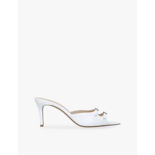 Womens Carol 75 Leather Heeled Mules