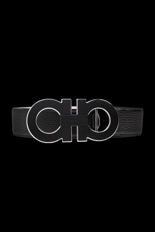 Ferragamo Gancini Buckle Reversible Belt