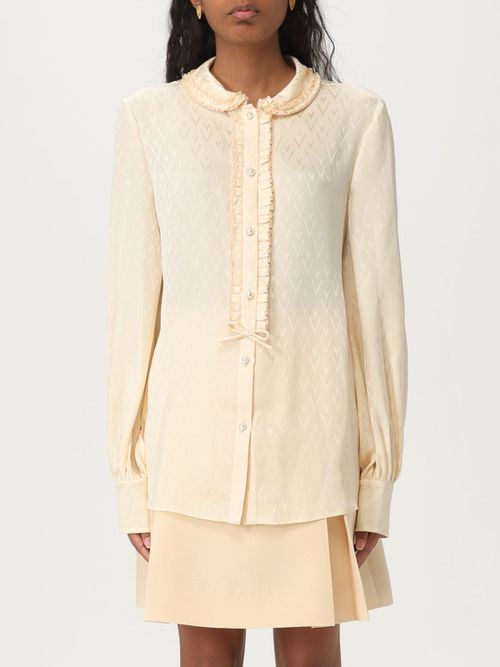 Shirt VALENTINO Woman color Beige