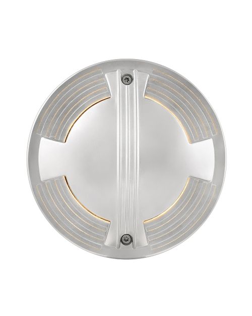 Stainless Steel LED Well Light from the Flare Collection