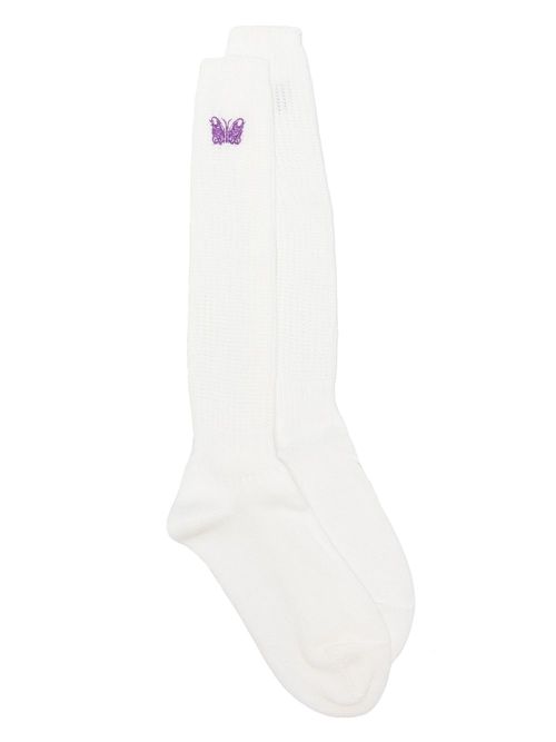 Needles x Kae Tanaka socks - White