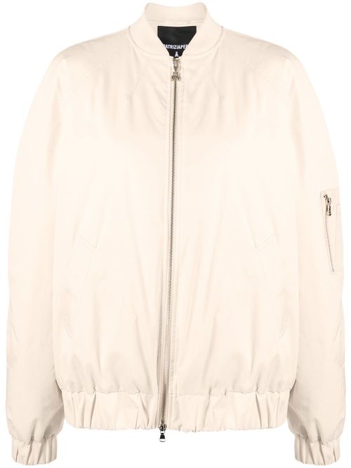 Padded bomber jacket - Neutrals