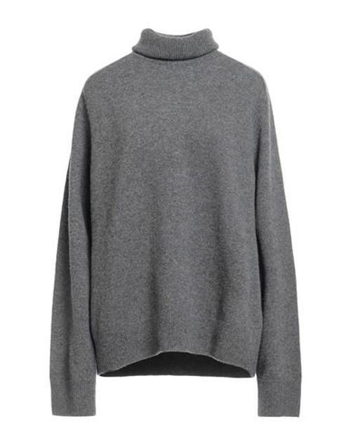 Woman Turtleneck Grey Size M Wool