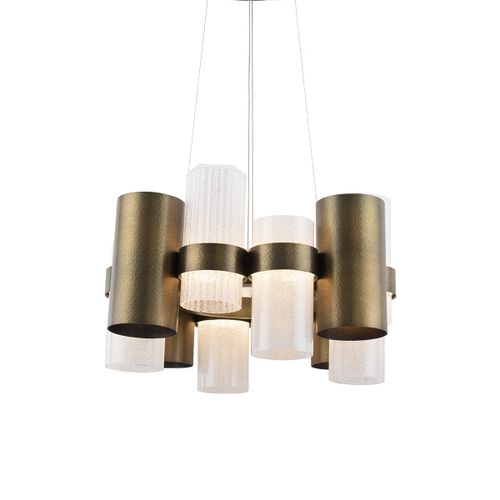 Modern Forms Harmony Transitional Chandelier in Aged Bra