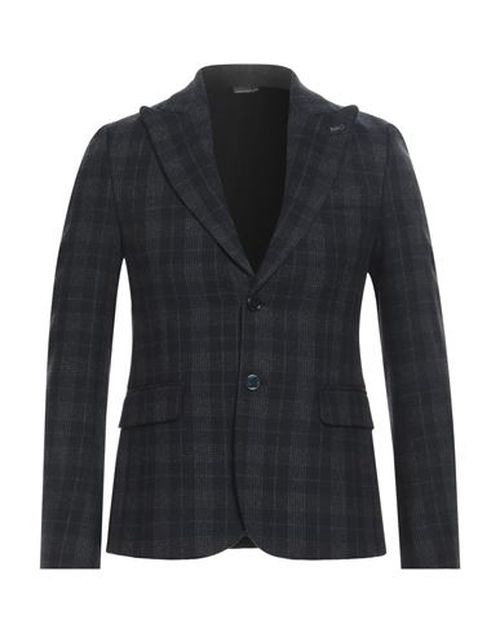 Man Blazer Midnight blue Size 36 Wool, Polyester, Polyamide