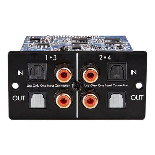 DIGITAL INPUT MODULE - Digital Card direct connection for DSP Amplifiers (Each) - Black