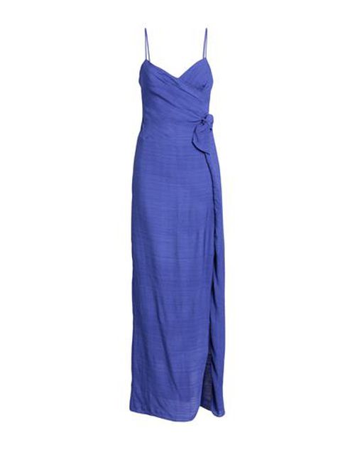 Emporio Armani Woman Maxi dress Blue Size 14 Viscose