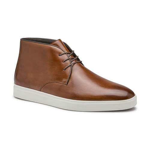 Johnston & Murphy Brody Chukka Boot Brown Hand-Stained Calfskin