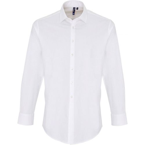 Stretch Fit Poplin Long Sleeve Shirt