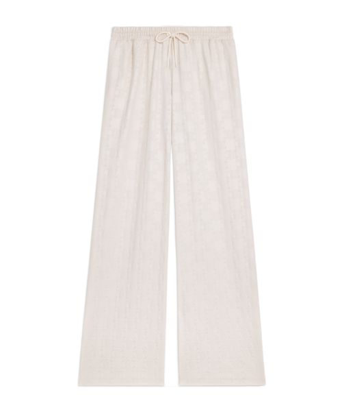 Tracksuit pants in triomphe jersey