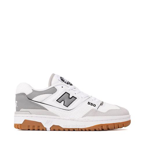 New Balance 550 Athletic Shoe - White / Slate Grey / Brighton Grey