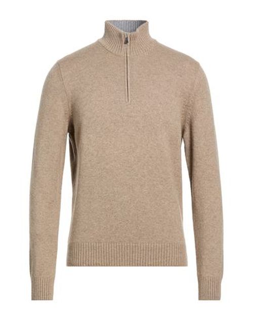 Man Sweater Sand Size 40 Cashmere