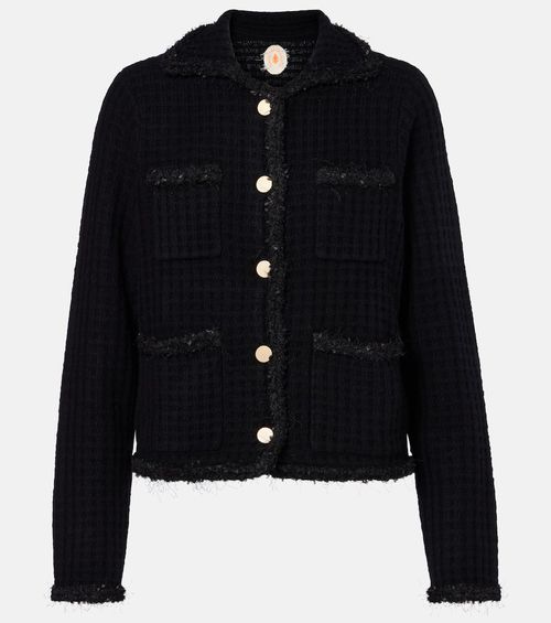 Wool and cashmere cardigan