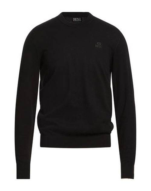 Man Sweater Black Size L Cotton