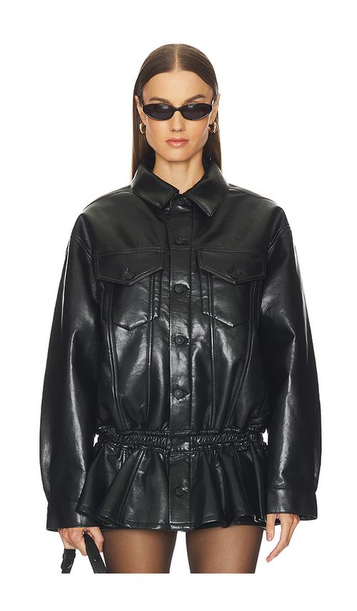 AGOLDE Rubik Jacket in Black