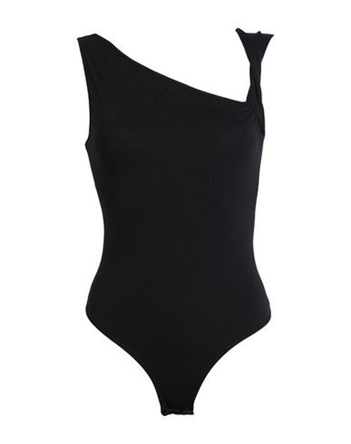 Feminine Body Woman Bodysuit Black