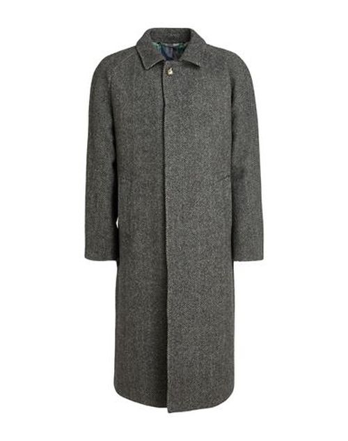 Man Coat Charcoal Size 40 Virgin Wool