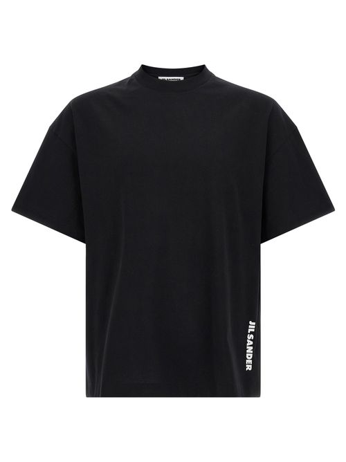Logo-Print Cotton T-Shirt — Black