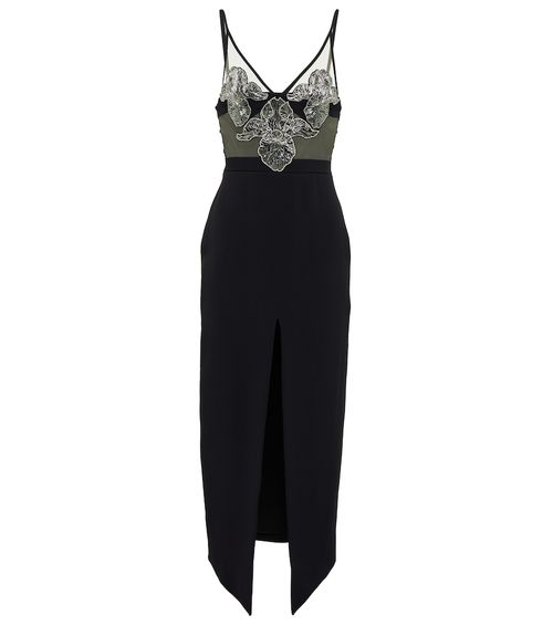 Embellished midi dress