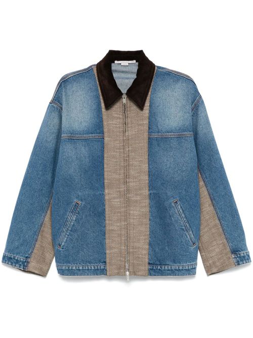 Denim And Tweed Jacket