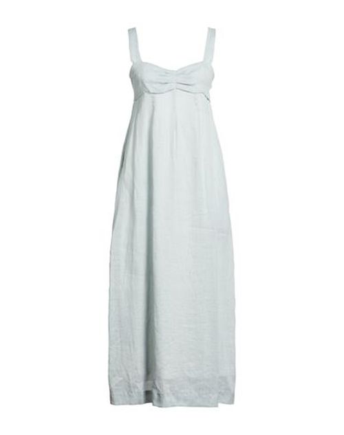 Woman Maxi dress Sky blue Size 4 Ramie