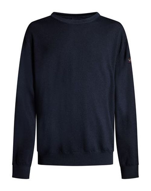 Man Sweater Navy Size XXL Virgin Wool