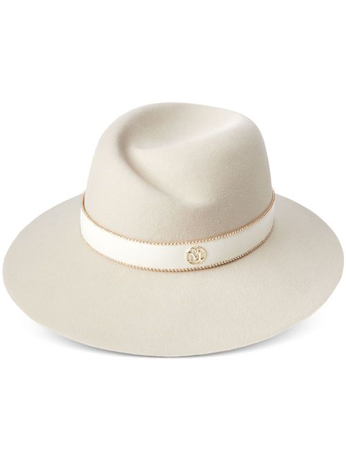 Virginie fedora hat - Neutrals
