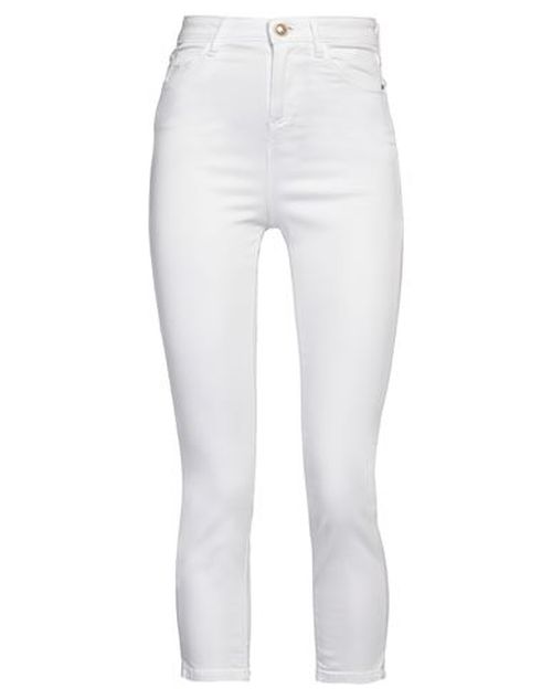 Woman Cropped Pants White