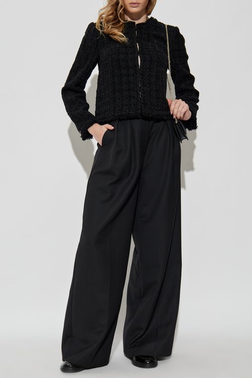Tweed Blazer, Women's, Black