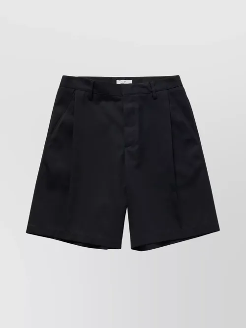 1989 Studio - pleated shorts with back and side pocket