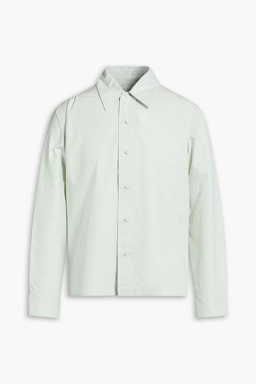 Cotton-poplin shirt - Blue - 38cm