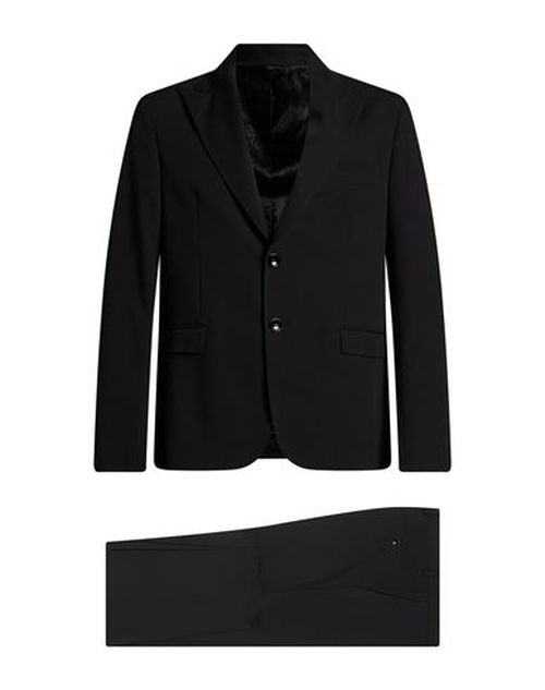 Man Suit Black Size 44 Polyacrylic, Viscose, Elastane