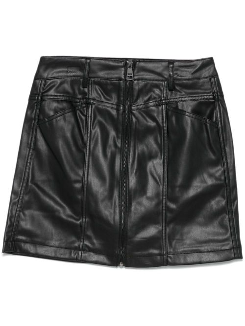 A-line mini skirt - Black