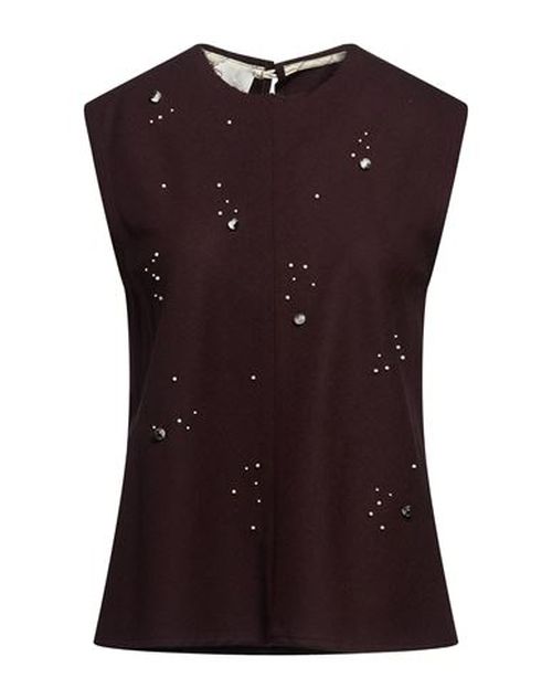Crème Woman Top Plum Size 4 Viscose, Polyester, Wool, Elastane